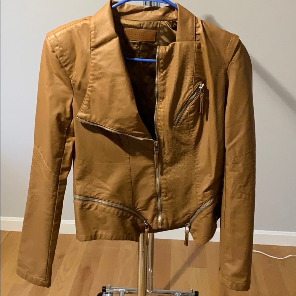 Blank NYC Faux Leather Moto Jacket